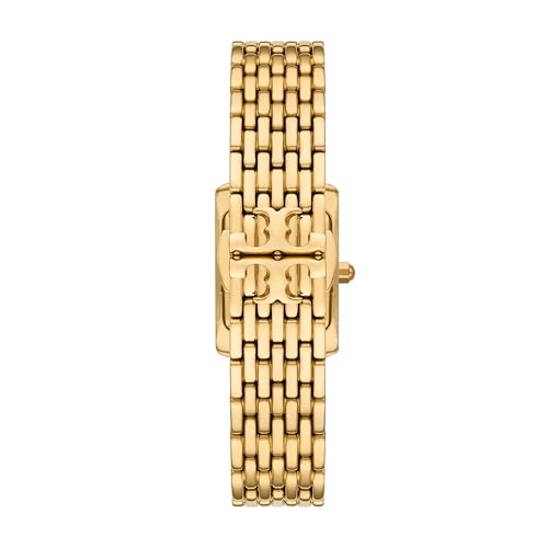 Tory Burch Women's Eleanor Small Gold-Tone Stainless Steel Bracelet Watch (Model: TBW1085) by Tory Burch - Used condition - Image 2
