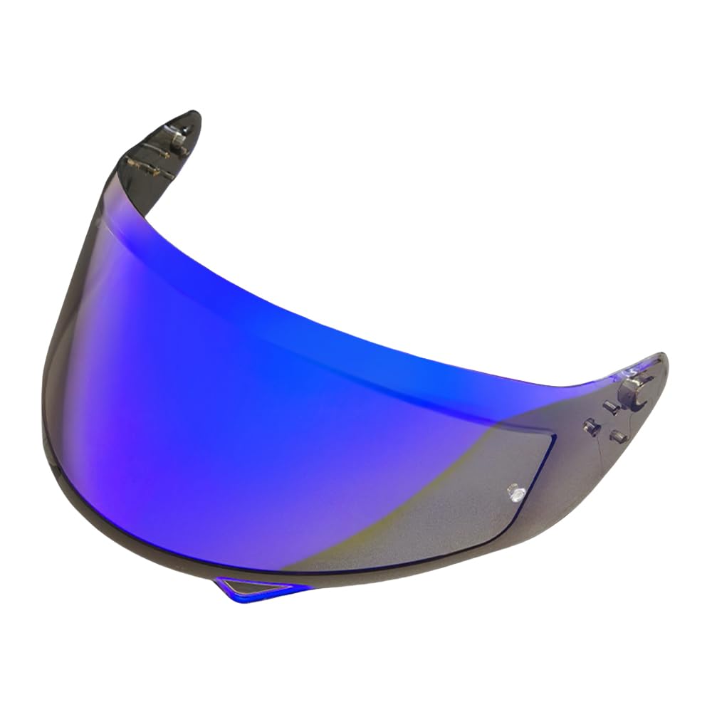 ANSUNDA V16 Helmet Visor for Atom, UV Protection Windproof Motorcycle Helmet Face Shield for MT Atom/Atom SV (Revo Deep Blue)