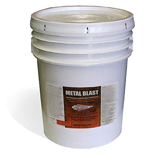 5 Gallon Pail - Rust Bullet Metal Blast - Rust Dissolver Rust Remover Metal Cleaner and Conditioner