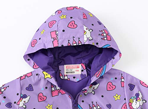 TUIJI Toddler Boys Girls Cartoon Print Zip Jacket Hooded Trench Lightweight Kids Coats Windbreaker Casual Outerwear4