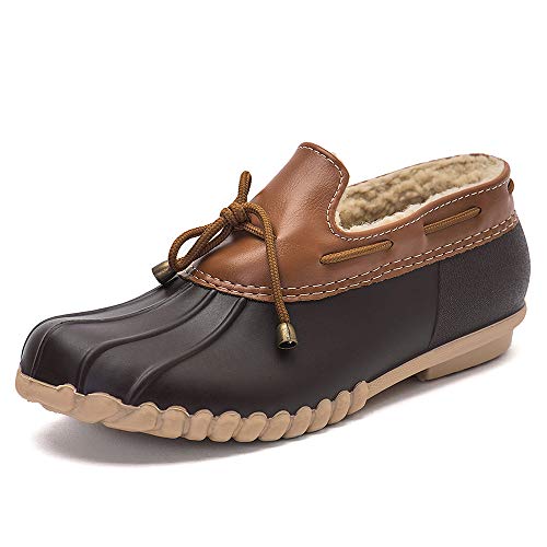 DKSUKO Women's Waterpoof Loafer Shoes Slip On Flat Duck Shoes (6 B(M) US