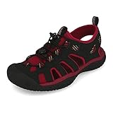  KEEN Solr Sandal Raspberry Wine Black 42