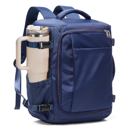 suradar Mochila Cabina 40x30x20 para Ryanair Mochilas de Viaje Azul Oscuro