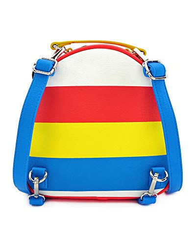 Loungefly Hello Kitty 45th Anniversary Stripes Convertible Mini Backpack2