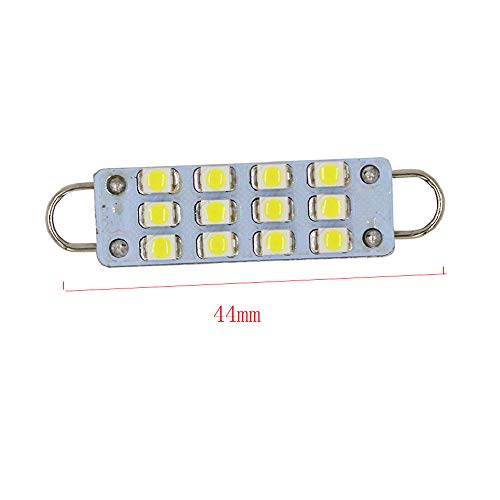 ESUPPORT Lámparas LED Festoon 44mm 12 SMD 2 Pzas miniatura 3