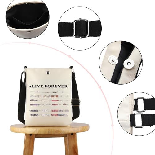 Alive Forever Musical Theater Crossbody Bag Musical Fans Gift2