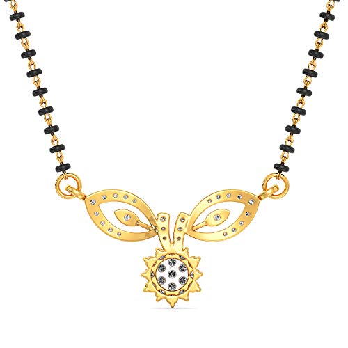 Joyalukkas 18k (750) Yellow Gold and Diamond Mangalsutra for Women - Image 5