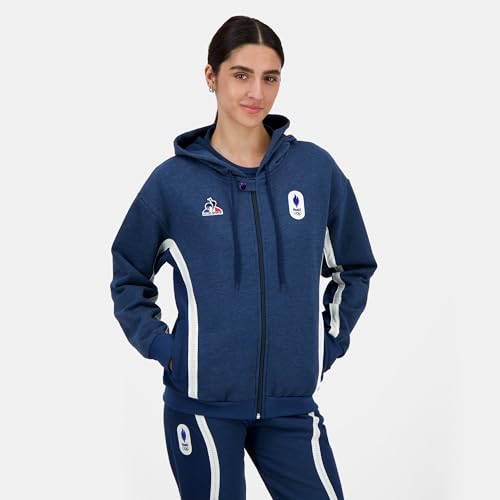 Hoody N°2 Femme Le Coq Sportif veste zippée molleton sport