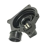 Farbe: Schwarz SBAMET 11517632426 11517588885 11519455978 Elektrische Wasserpumpenabdeckung Kompatibel mit BMW 1\'3\'5\'6\'E60 E61 E70 E71 E88 E90 F01
