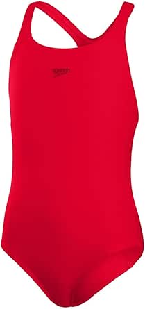 Speedo bañador niña Medalist Eco Endurance+ rojo – 7-8 años
