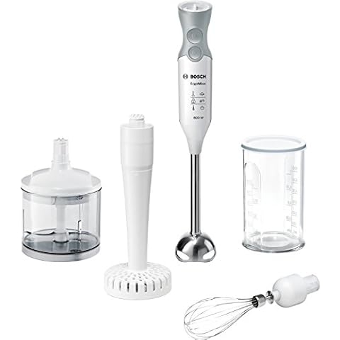 Batidora de mano Bosch ErgoMixx con carcasa ergonómica y vaso mezclador Cover