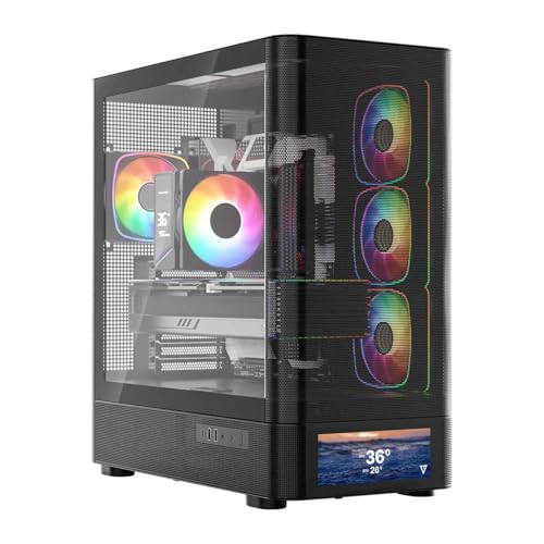 MODECOM Volcano AQ500 ARGB MIDI Black