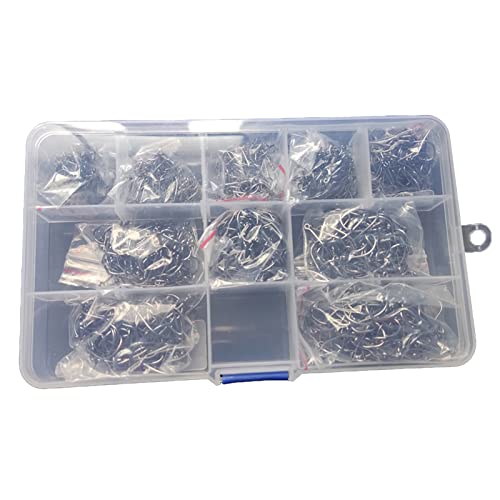 ENticerowts Angeln j Haken 1000 stücke Mini einfache Installation Hohe Härte Angelhaken