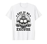 Age Is No Excuse Gorilla Gym Motivational Gym Bro