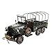 NAMFXH Iron Art Fait à la Main Vieux Camion Militaire rétro modèle de véhicule Classique/décoration de la Maison nostalgique Ornements de Voiture Ancienne Antique/véhicule de Moulage sous Pression