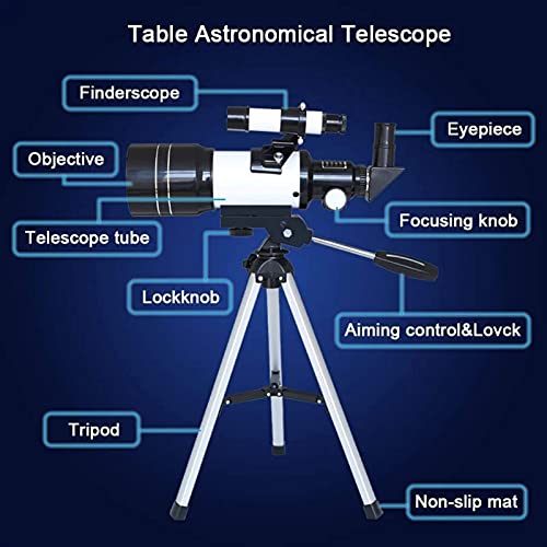 Binoculares Telescopio Astronómico 150X 70mm con Trípode miniatura 2