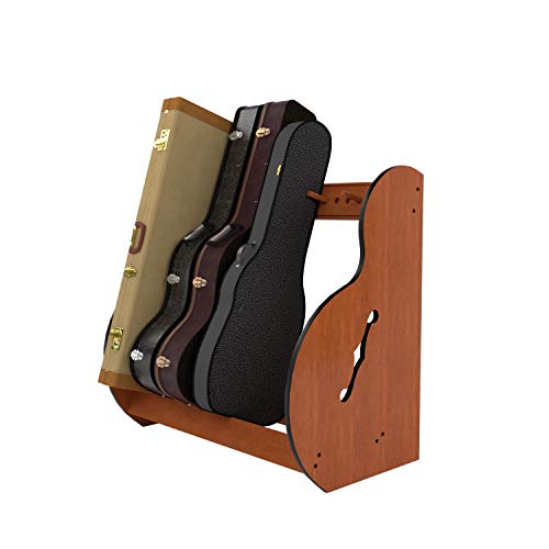 A&S Crafted Products The Studio Standard Guitar Case Stand | Ultimate Wood Guitar Stand to Store...