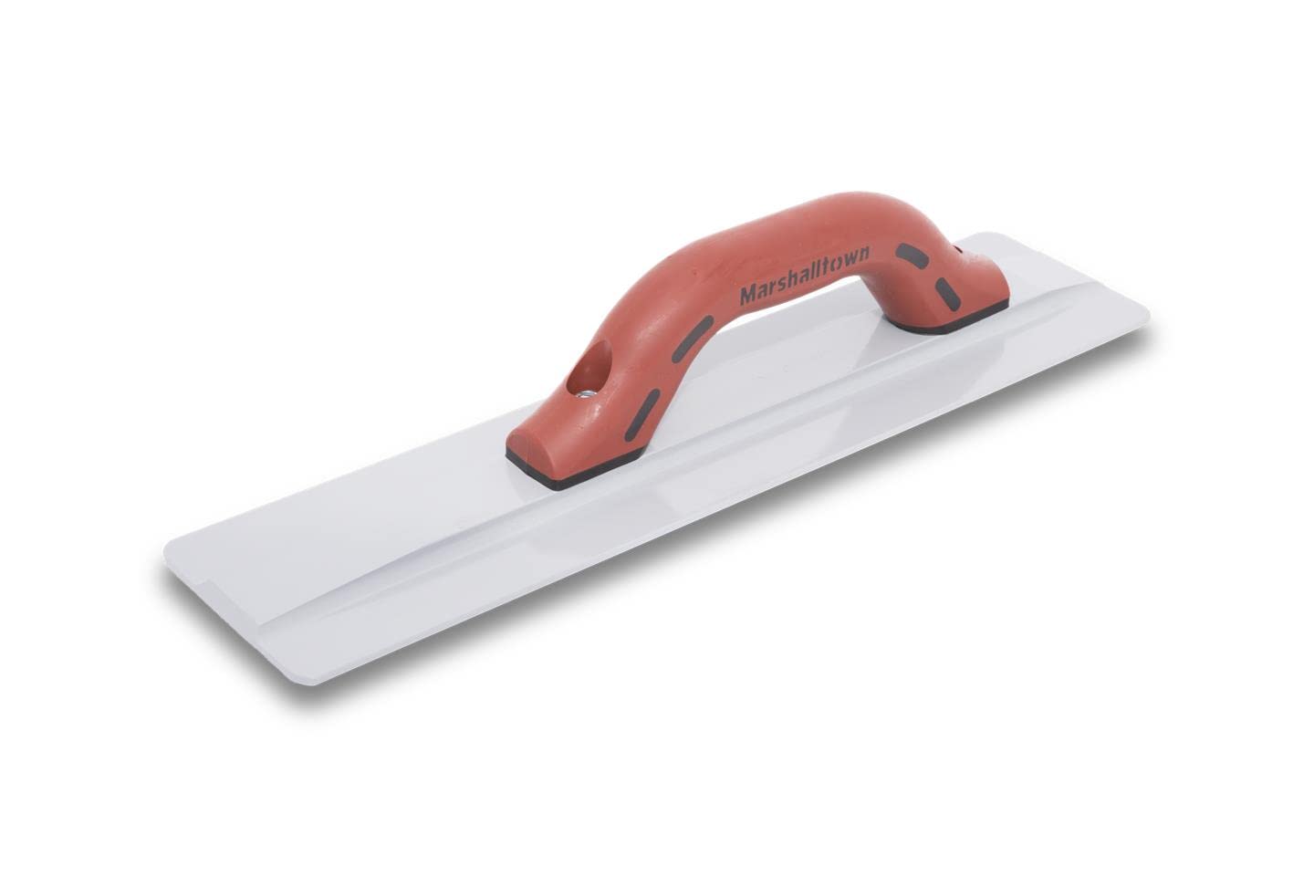 Raddrizzatrice a mano Marshalltown "The Hog" Straightener con impugnatura DuraSoft, in magnesio, per pavimento e calcestruzzo, dimensioni: 356x95 mm