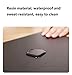 Seihoo Mouse Pad, Resin Hard Surface Mouse Mat Polymer Silicone Bottom Gaming Mousepad No Smell Waterproof for Games, Office 24 x 20cm (9.5 x 7.8in)