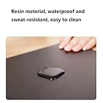 Mouse Pad, Resin Hard Surface Mouse Mat Polymer Silicone Bottom Gaming Mousepad No Smell Waterproof for Games, Office 30 x 24 cm (11.8 x 9.5in) - Image 5