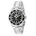 Invicta Pro Diver - Orologio da uomo in acciaio inossidabile con movimento automatico - 40 mm, Argento / Nero
