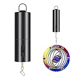 ✔【MOTOR DE PANTALLA COLGANTE】: Velocidad de rotación media, aproximadamente 30+/-5 RPM dependiendo de la potencia de la batería y el peso del artículo. Perfecto para usar como una opción silenciosa para mostrar su decoración colgante, mostrando un efecto visual reflectante mágico.
