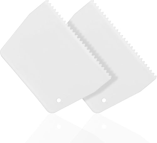 Esparcidor adhesivo esparcidor de pegamento con muescas esparcidor de barrera adhesiva de plástico paleta con muescas de 316 "diente, esparcidor de