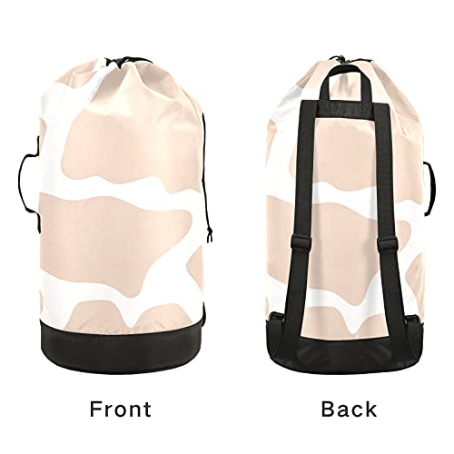 Camouflage Laundry Backback Large Heavy Duty Laundry Bag With Shoulder Straps Waterproof Laundry Bag For Traveling Camp Dirty Clothes Organizer For College Students #TOP2