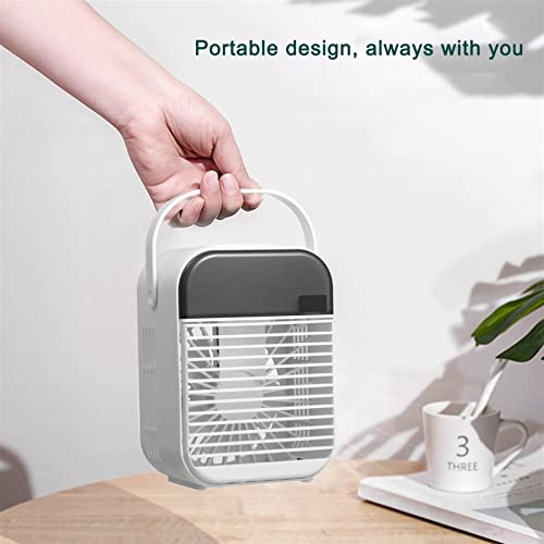 Ventilateur de refroidissement portable avec diffuseur de brume fraîche - 3