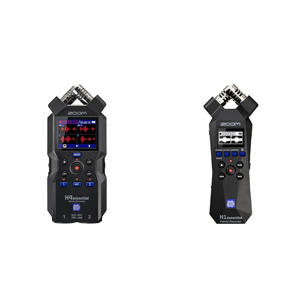 Amazon.com: Zoom H4essential 4-Track & H1essential Stereo Handy