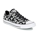 Sneaker Low Converse Womens Chuck Taylor All Star OX Print Schwarz Sneaker Low 37