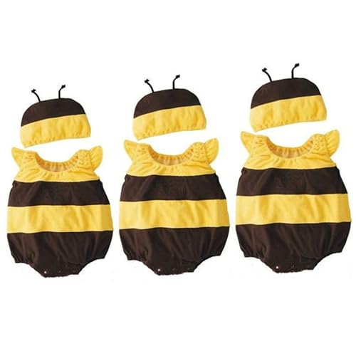 Disfraz de abeja para bebé de algodón con gorro m 4
