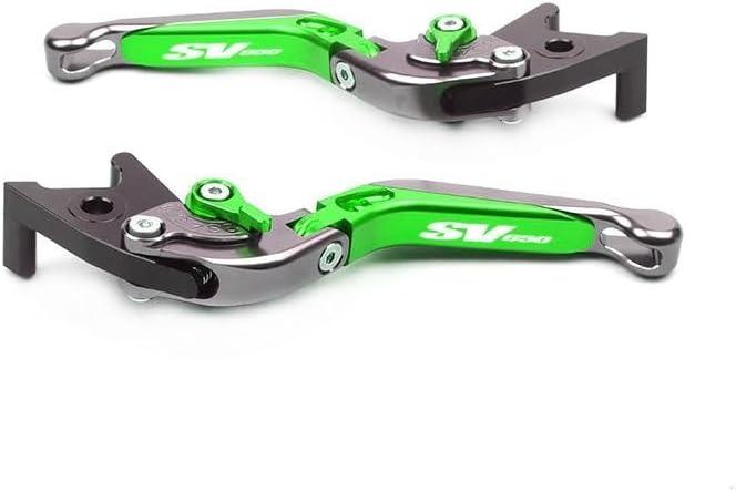 TEMKIN W Motorcycle CNC Aluminum Adjustable Brake Clutch Lever Foldable Extendable for Suzuki SV650 SV650S SV 650 S 650S 1999-2009 Y (Color : F)