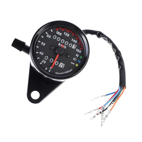 Compteur de vitesse universel 12V pour la rénovation de votre moto