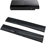 Hard Drive Disk HDD Bay Door Cover Black Flap Slot Left Right Housing Faceplate Surface Case for PS3 Super...