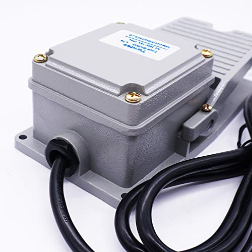 Twidec LT-3-X Heavy Duty Foot Switch Spdt No Nc Ac 380V 15A Electric Pedal Momentary Foot Pedal Switch thumb #1