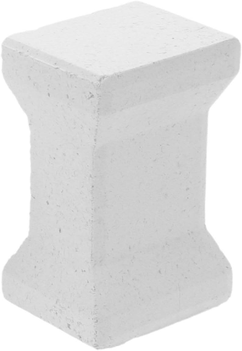 MAGICLULU Silicon Carbide Kiln Posts for Firing Pottery Sturdy Support and Easy Installation White Kiln Furniture Support Pillars Accessories