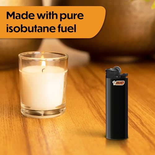 BIC Maxi Pocket Lighters, All Black, 8-Pack - image 6