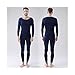 Ropa Interior Ropa Interior Térmica For La Ropa Interior Térmica Set Termo Ropa Interior De Abrigo De Invierno De WomenMen Largo De Las Mujeres For Hembra-varón (Color : M Navy, Size : One Size)