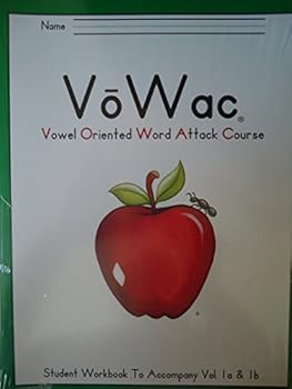 Paperback Vowac (Vowel Oriented Word Attack Course) Student Workbook to Accompany Vol. 1a & 1b. Item W-1-z Book