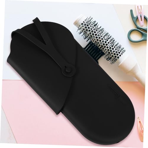 Bolsa portátil de silicona FRCOLOR para rizador y plancha de pelo, funda de viaje para herramientas de peinado calientes, práctica y diseñada para uso en casa y salón miniatura 7