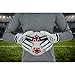 K-LO Goalkeeper Gloves: Savage Blackout Soccer Goalie Glove - White/Black Size 5 (Unisex, Youth & Adult Sizes) - Finger Spine Protection for All Five Fingers with Super Sticky Grip Palm