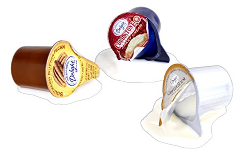 Just Dough It 2'' Spilled Coffee Creamer Cups Replica Prop - Assorted Set