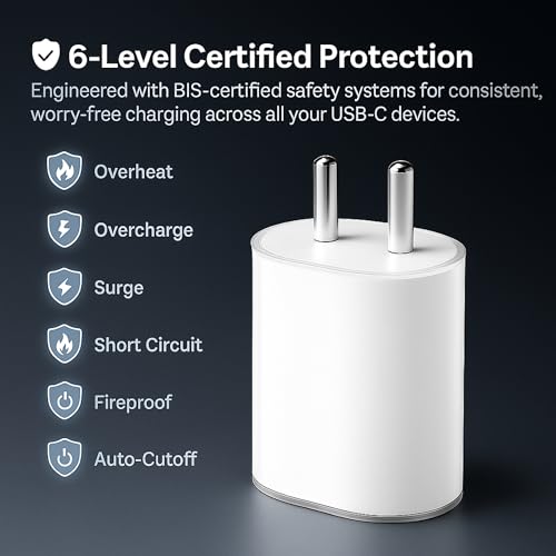 Image of Nothing 45W PPS Type C Charger Adapter Compatible with CMF by Nothing Phone 3 /3a Pro /3a /2a /2a Plus /Phone 2 /CMF Phone 1 /Buds /Tablet /Pad, 45 w USB C Fast Power Rapidly PD Mobile Charging Adaptor, White