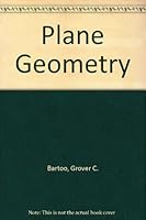 Plane Geometry B002J89BL0 Book Cover