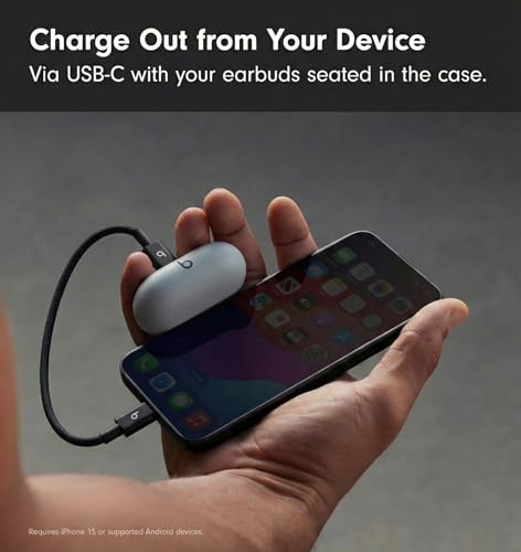 Beats Solo Buds - Wireless Bluetooth Earbuds | 18 Hours of Battery Life | Apple & Android Compatibility | Built-in Microphone - Transparent Red - Image 5