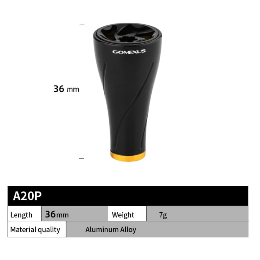 Gomexus Poignée Moulinet 32mm pour Shimano Stradic FI