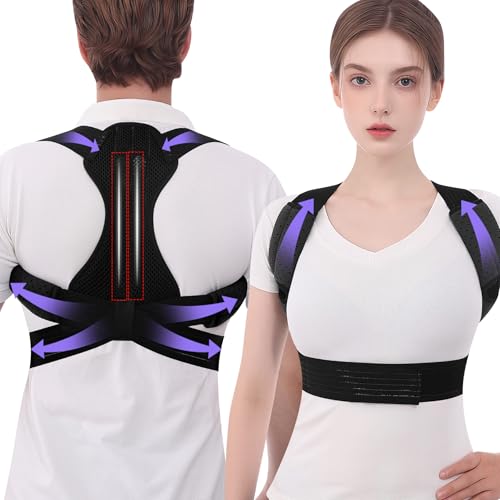 Ycctvar Back Brace Posture Corrector for Women And Men Support Straightener Scoliosis Upper Highest...