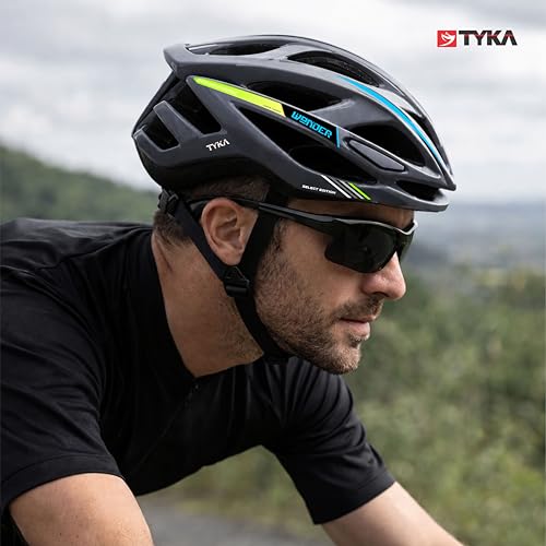 Image of Tyka Cycle Helmet | Adjustable Protective Helmet for Cycling, Skating & Scootering | Lightweight Breathable Multi-Sport Helmet with Safety Padding for Boys & Girls (Grey, Large (58-62 cms))