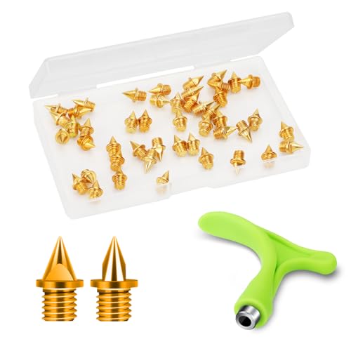 Lejof Gold Track Spikes 48 Pcs